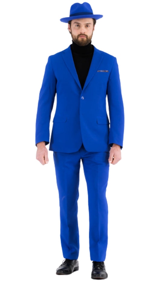 Sovereign Royal Blue Slim Fit 2-Piece Suit