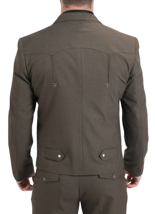 Tudor Brown Western Suit Set