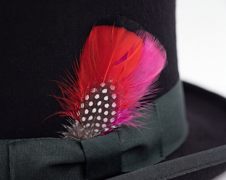 Hand-set feather