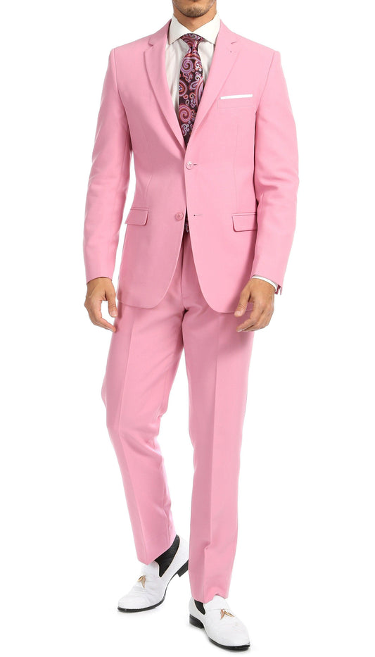 Sovereign Pink Slim Fit 2-Piece Suit