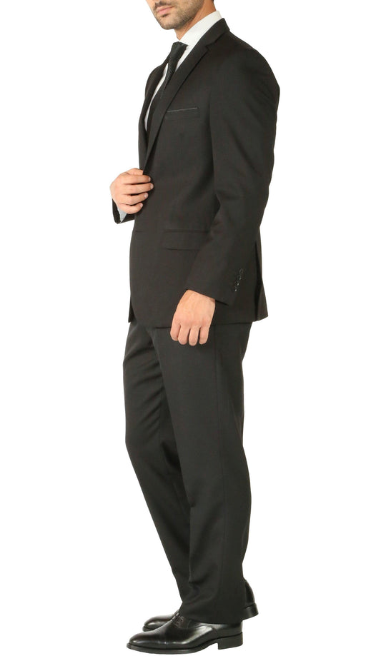 Kensington Black Premium 2-Piece Wool Suit