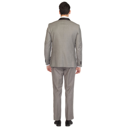Regent Grey Slim Fit Shawl Lapel 2-Piece Tuxedo Suit Set