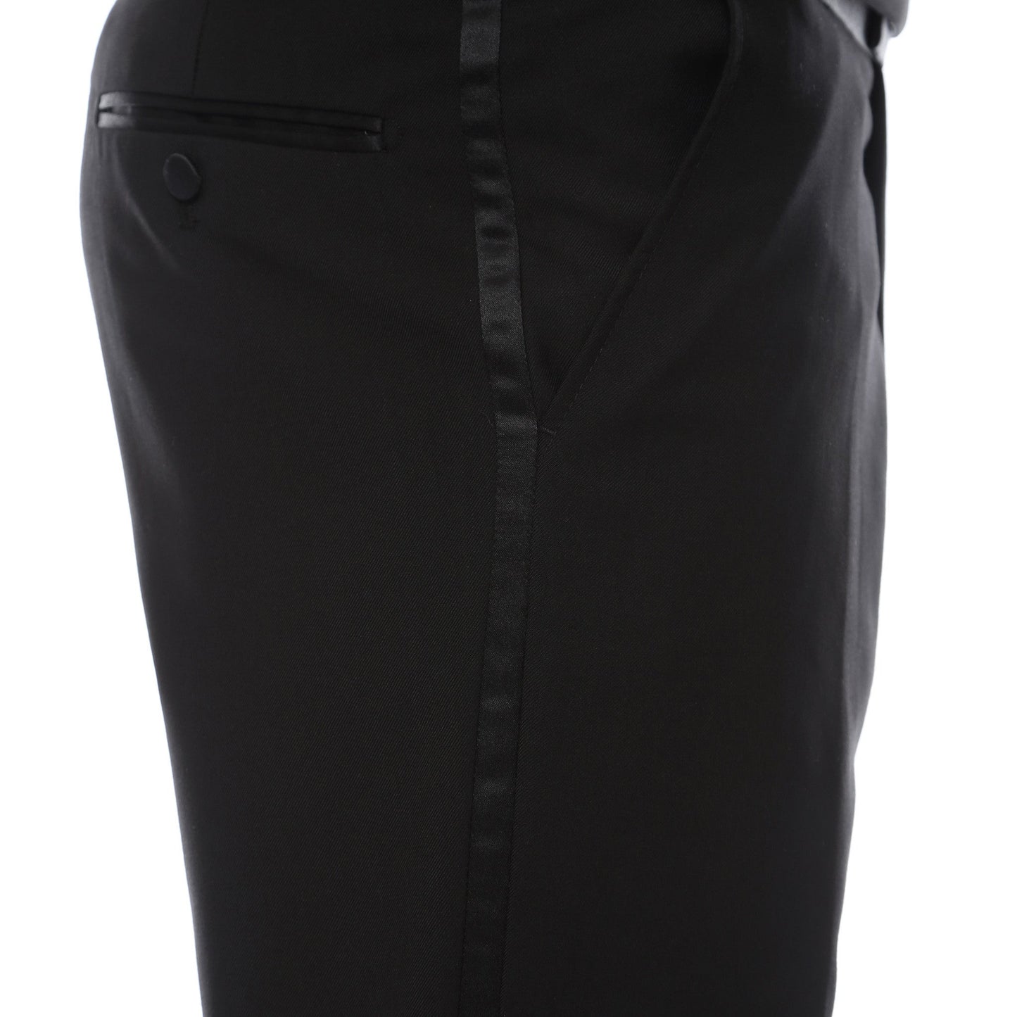 Royston Black Slim Fit Notch Lapel Tuxedo