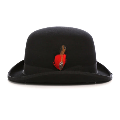 Ferrecci The Ferrecci Premium Classic Wool Derby Hat — side view