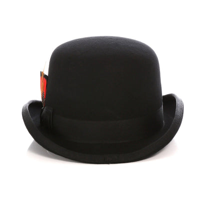 Ferrecci The Ferrecci Premium Classic Wool Derby Hat — back view