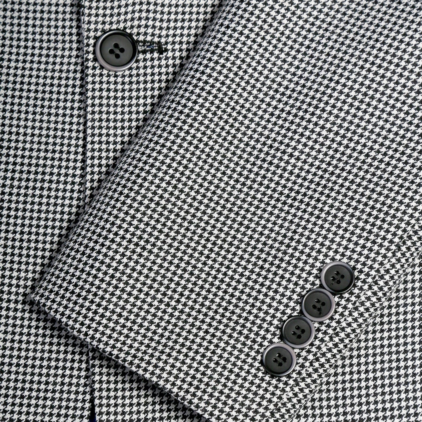 Bramwell Slim Fit Houndstooth Peak Lapel 2-Piece Suit