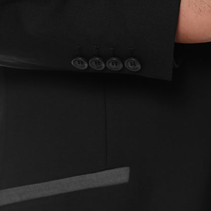 Ferrecci Jersey Boy Classic Blazer in Black/Grey