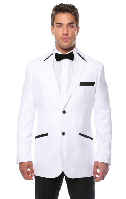 Ferrecci Jersey Boy Classic Blazer in White
