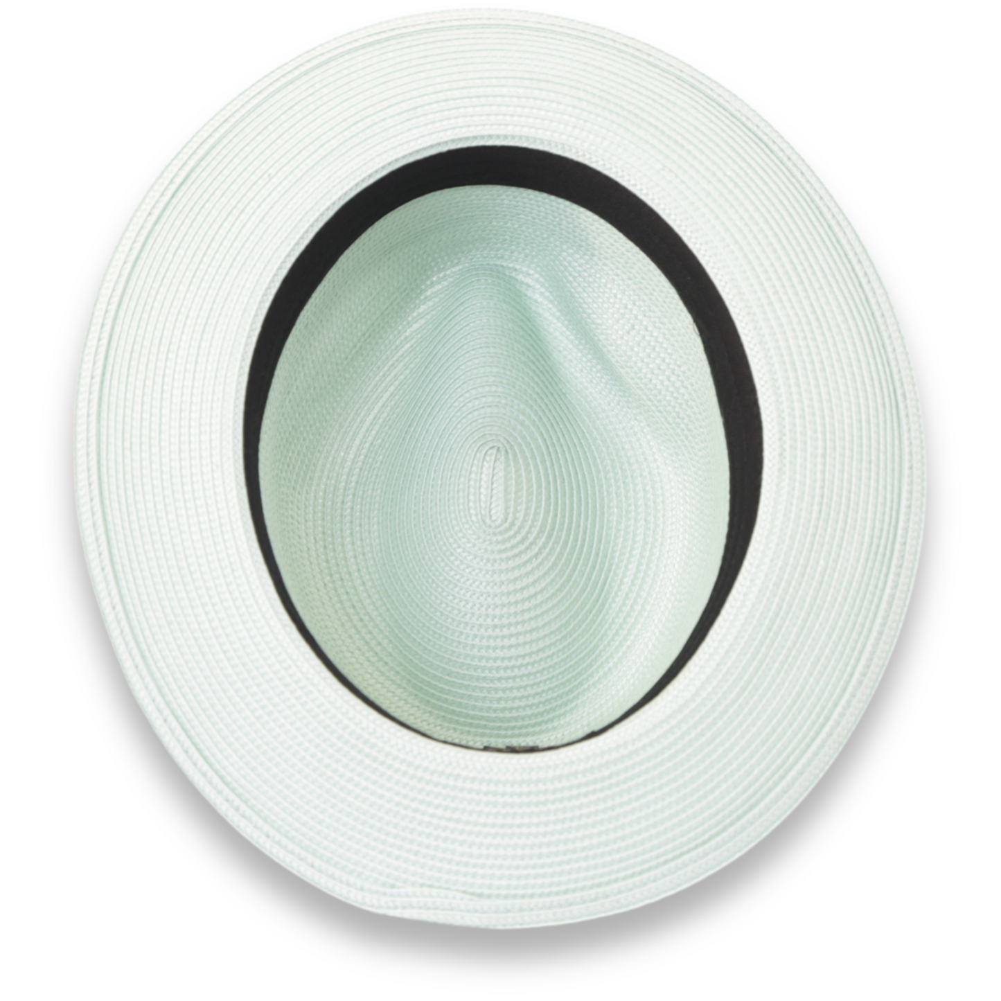Mar Azul Crushable Straw Hat Fedora in Jade