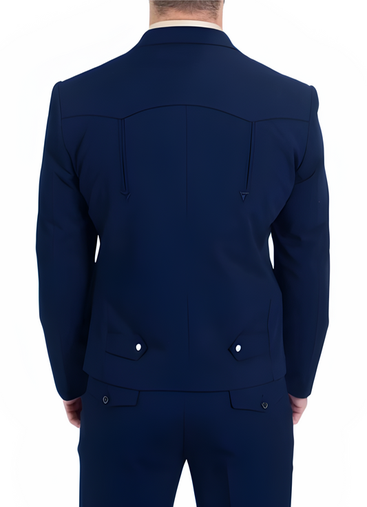 Tudor Navy Western Suit Set