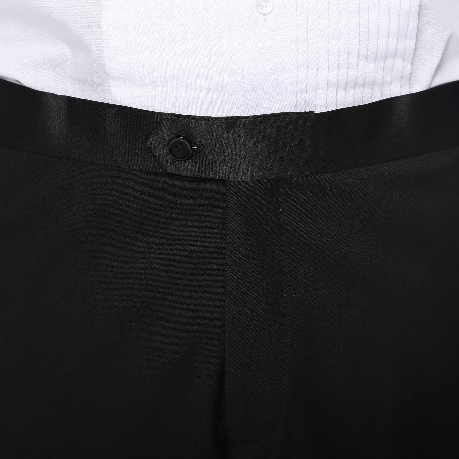 Premium Regular Fit Black Tail Tuxedo - FHYINC best men's suits, tuxedos, formal men's wear wholesale