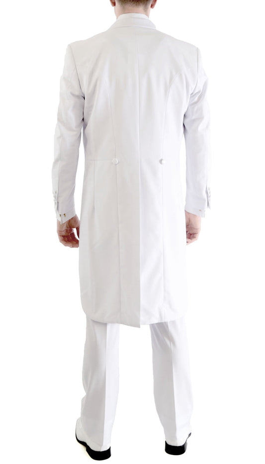 Pemberton White Premium Regular Fit Tail Tuxedo