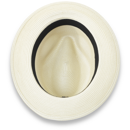 Habana Crushable Straw Hat Fedora in Tan