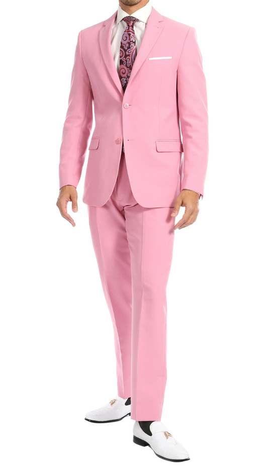 Sovereign Pink Slim Fit 2-Piece Suit