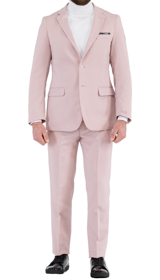 Sovereign Pale Mauve Slim Fit 2-Piece Suit