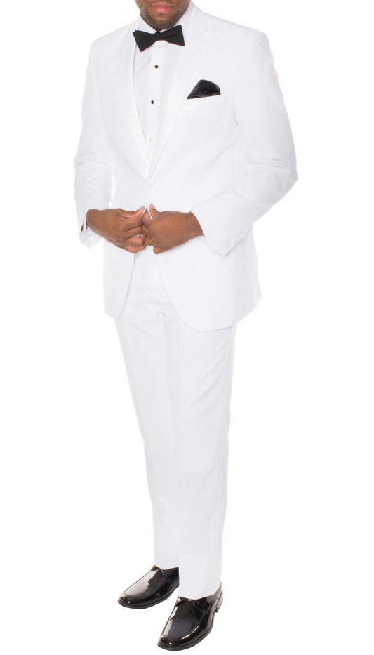 Balmoral White Slim Fit 2-Piece Tuxedo