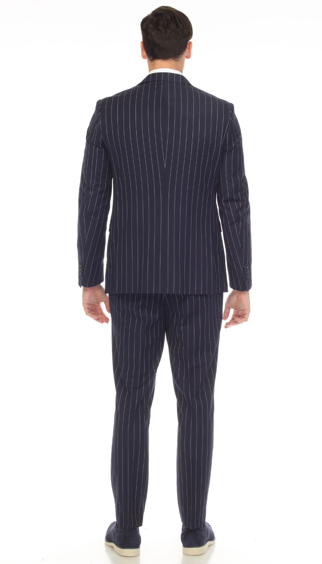Aragon Peak Lapel Double Breasted Slim Fit Suit