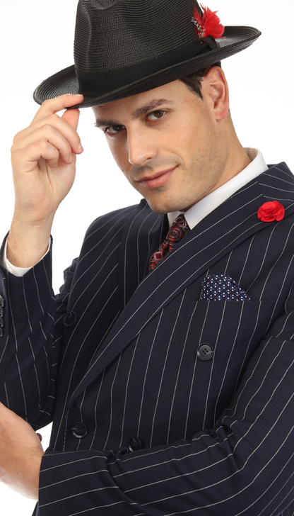 Aragon Peak Lapel Double Breasted Slim Fit Suit
