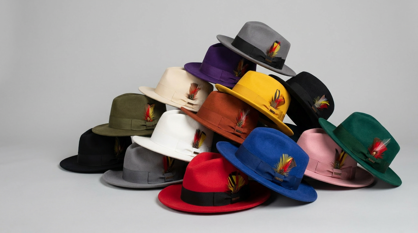 Classic Wool Fedoras