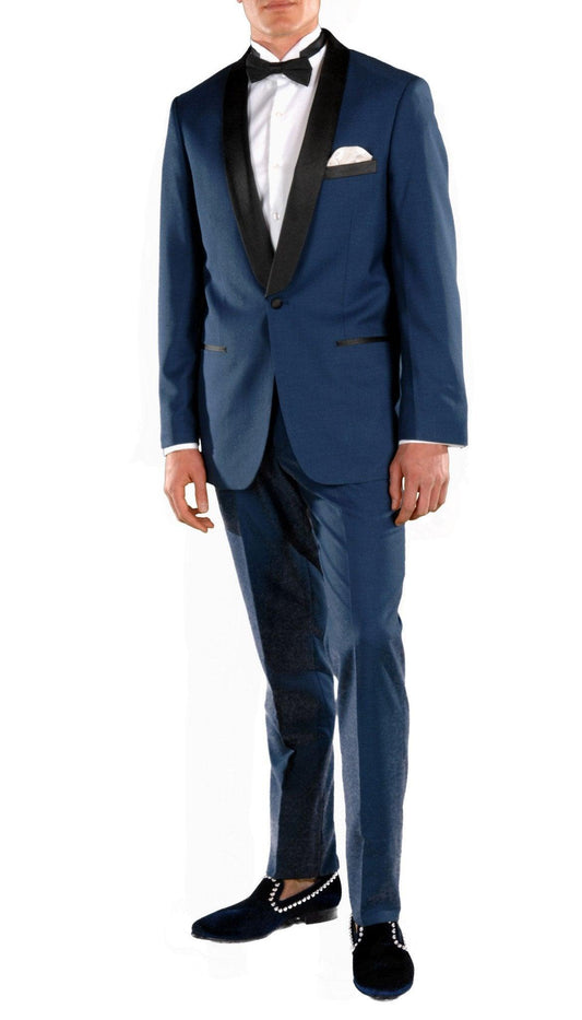 Balmoral Indigo Slim Fit 2-Piece Tuxedo