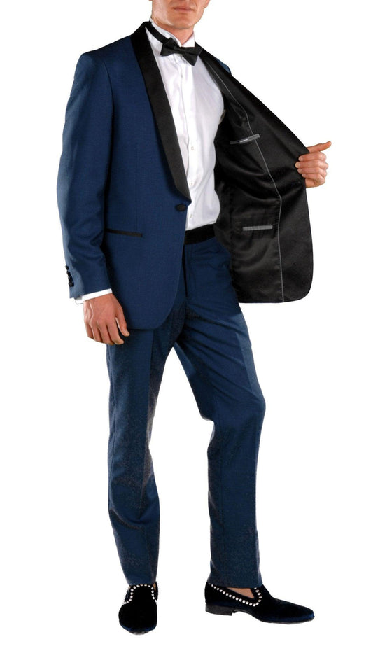 Balmoral Indigo Slim Fit 2-Piece Tuxedo