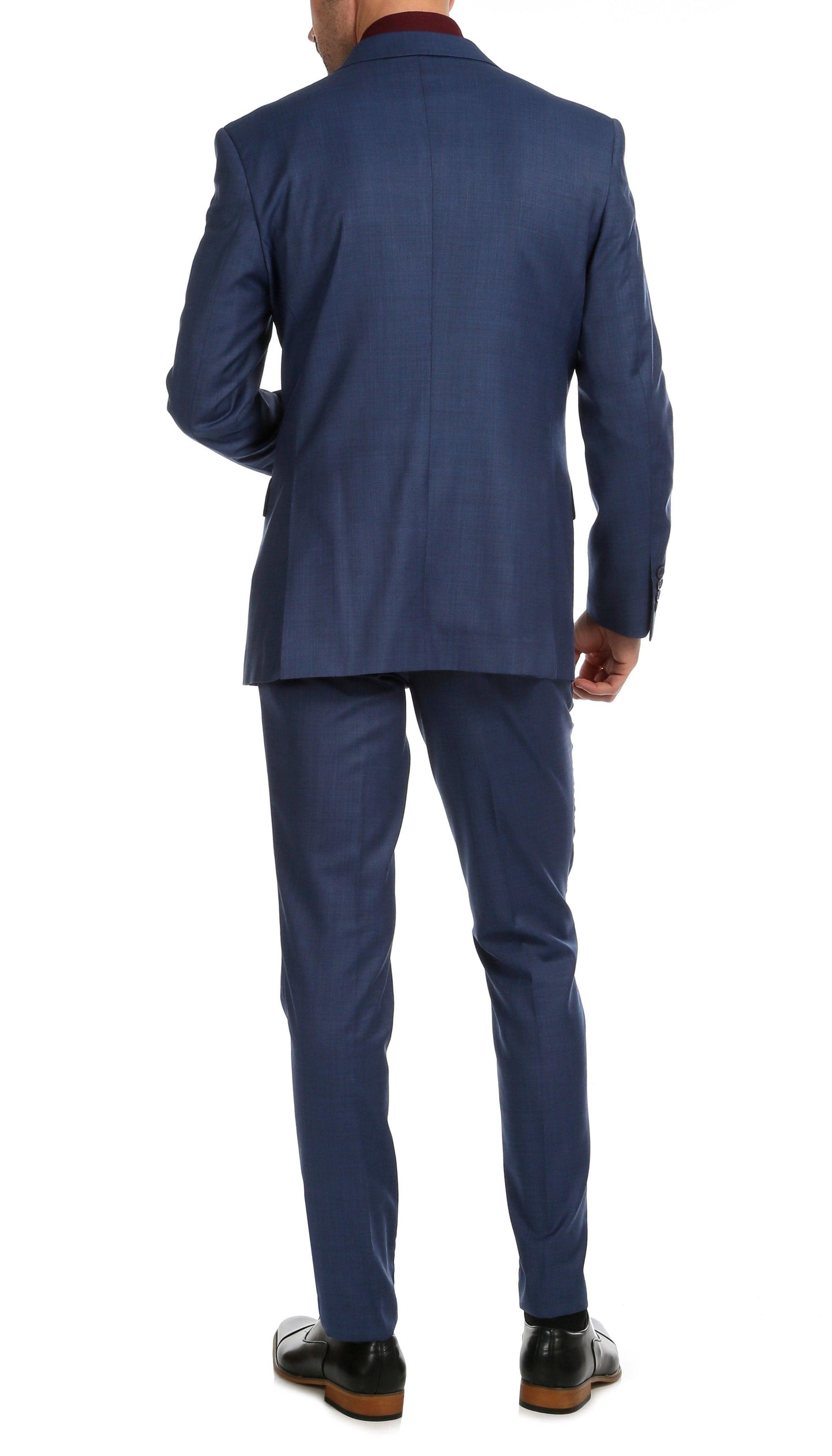 Castile Slate Premium 2-Piece Wool Slim Fit Suit
