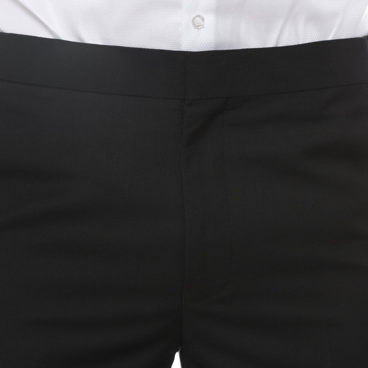 Fairfax Black Cutaway Regular Fit 2-Piece Tuxedo Suit
