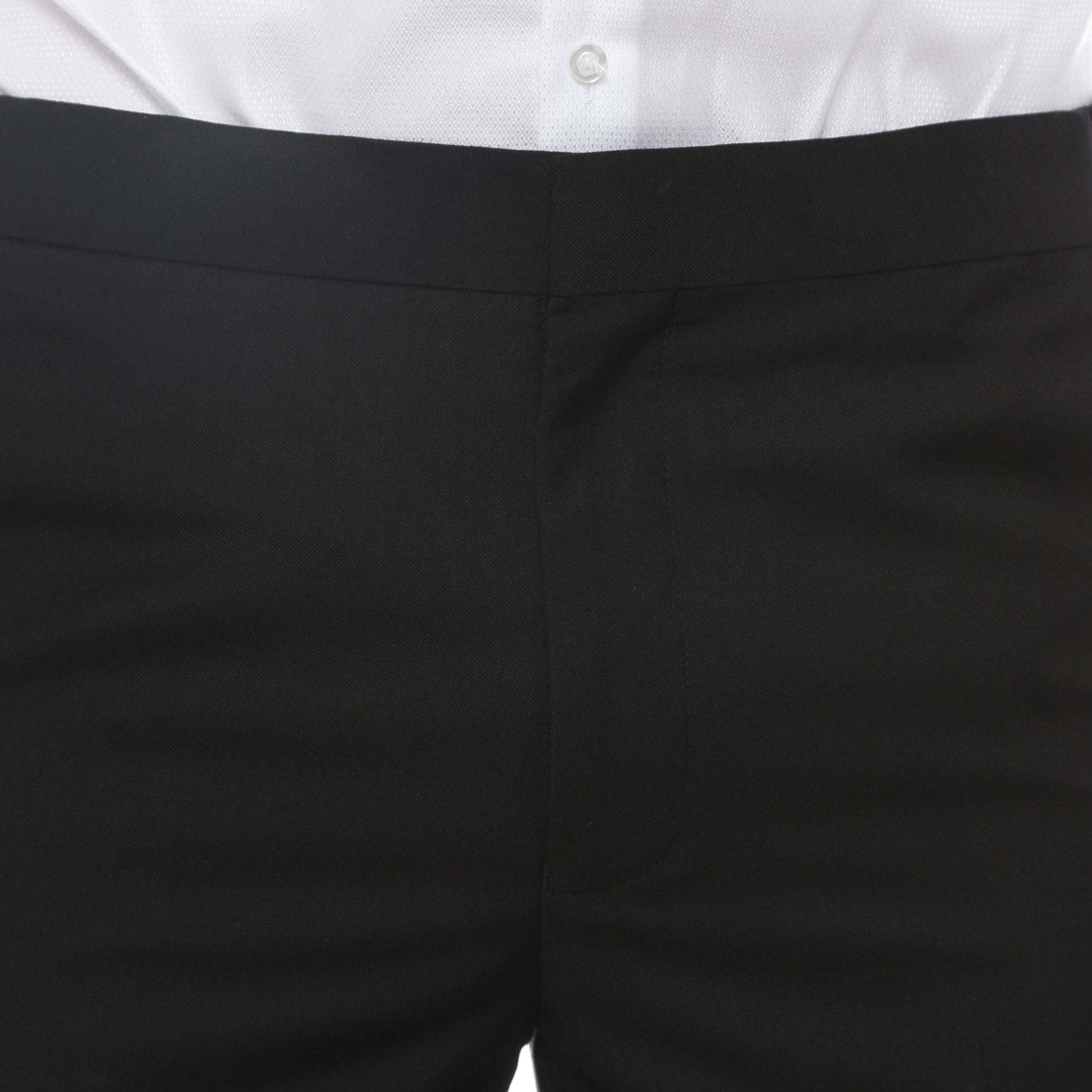Fairfax Black Cutaway Regular Fit 2-Piece Tuxedo Suit