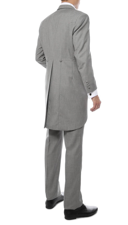 Fairfax Grey Cutaway Regular Fit 2-Piece Tuxedo Suit