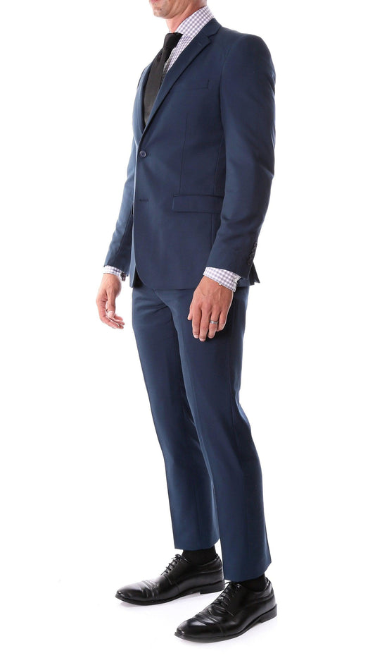 Monarch Navy Notch Lapel 2-Piece Slim Fit Suit