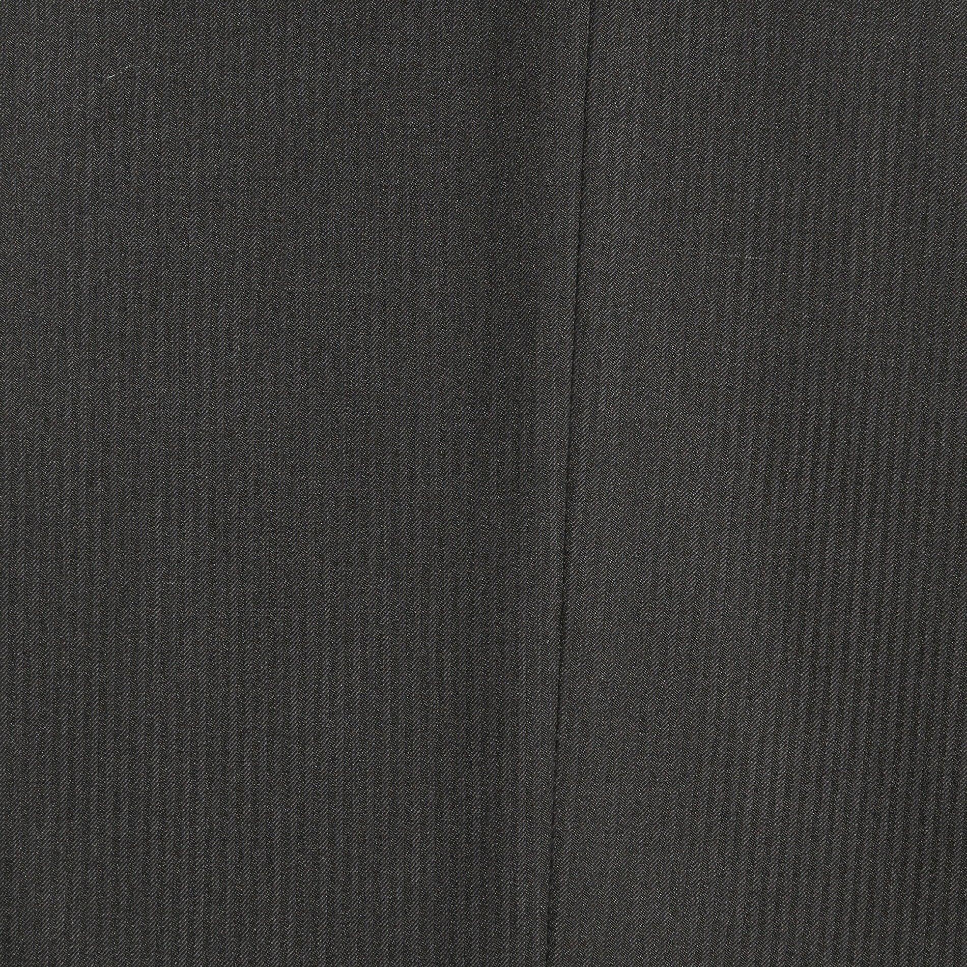 Nassau Black 2-Piece Slim Fit Striped Tone-on-Tone Wool Suit
