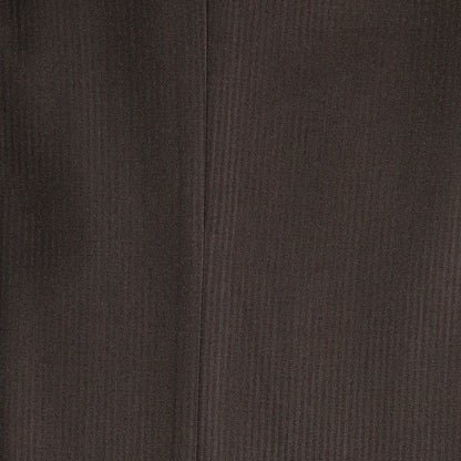 Nassau Brown 2-Piece Slim Fit Striped Tone-on-Tone Wool Suit