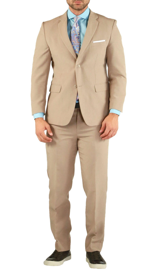 Sovereign Tan Slim Fit 2-Piece Suit
