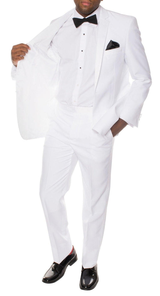 Balmoral White Slim Fit 2-Piece Tuxedo