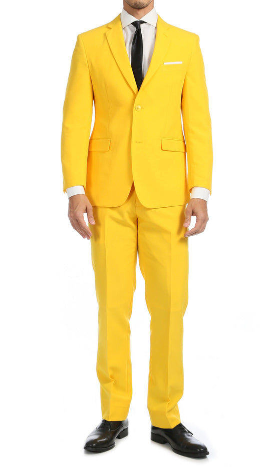 Sovereign Yellow Slim Fit 2-Piece Suit