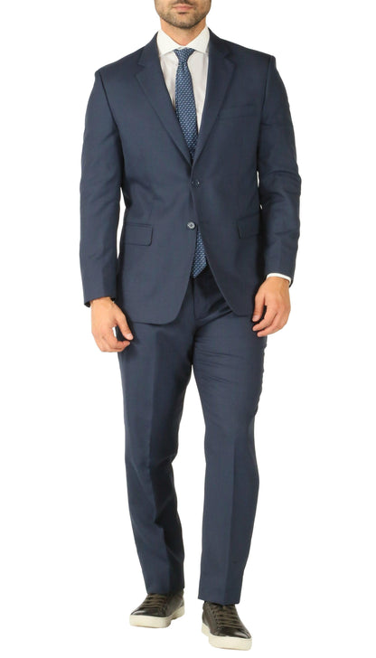 Cullinan Premium Blue Wool 2-Piece Suit